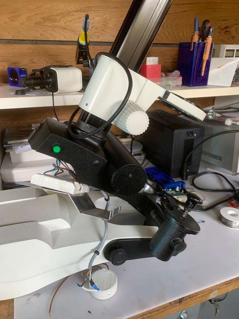 Microscope: Reparation of General Polishing Equipment